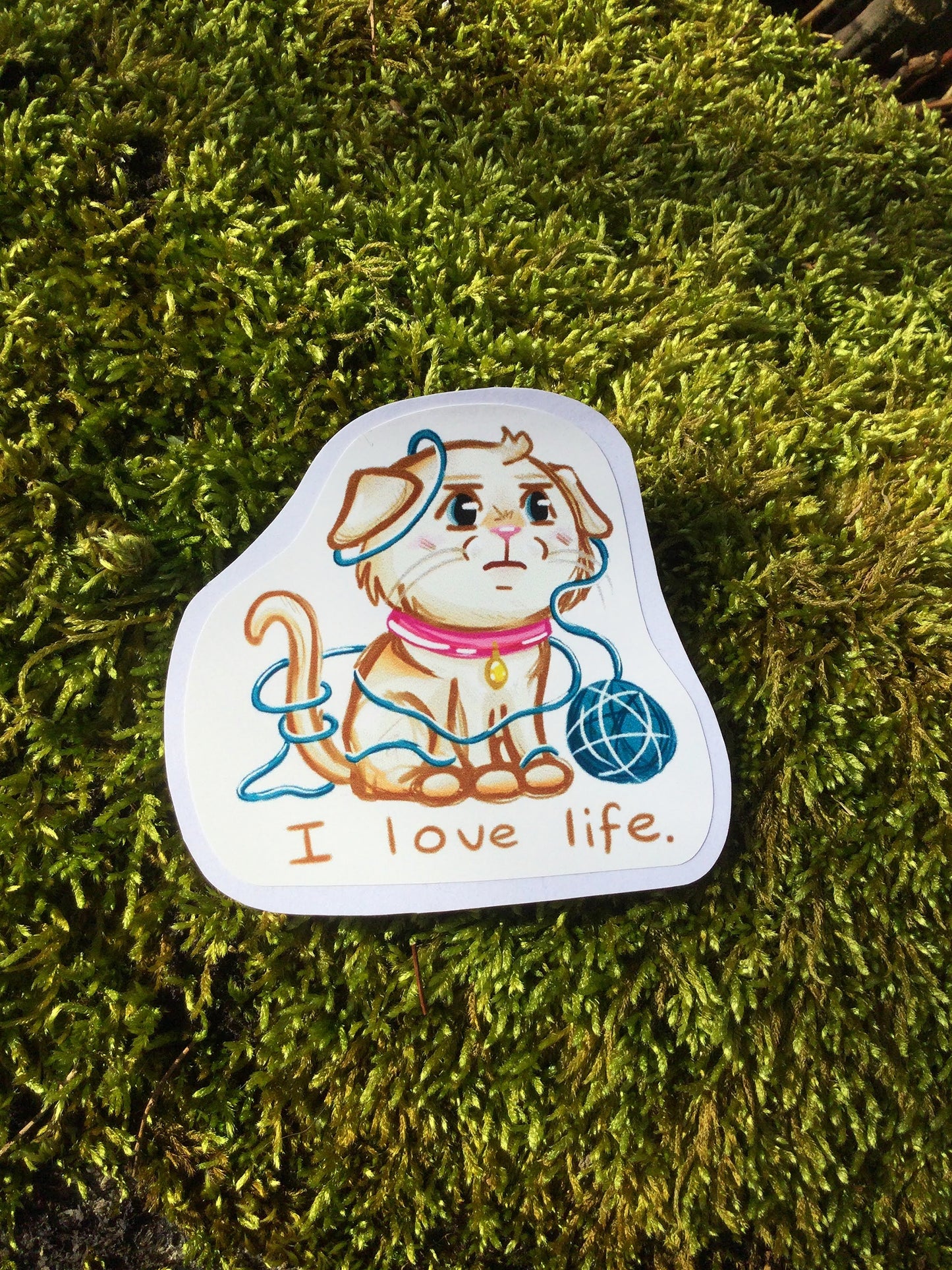 I love life - Vinyl sticker