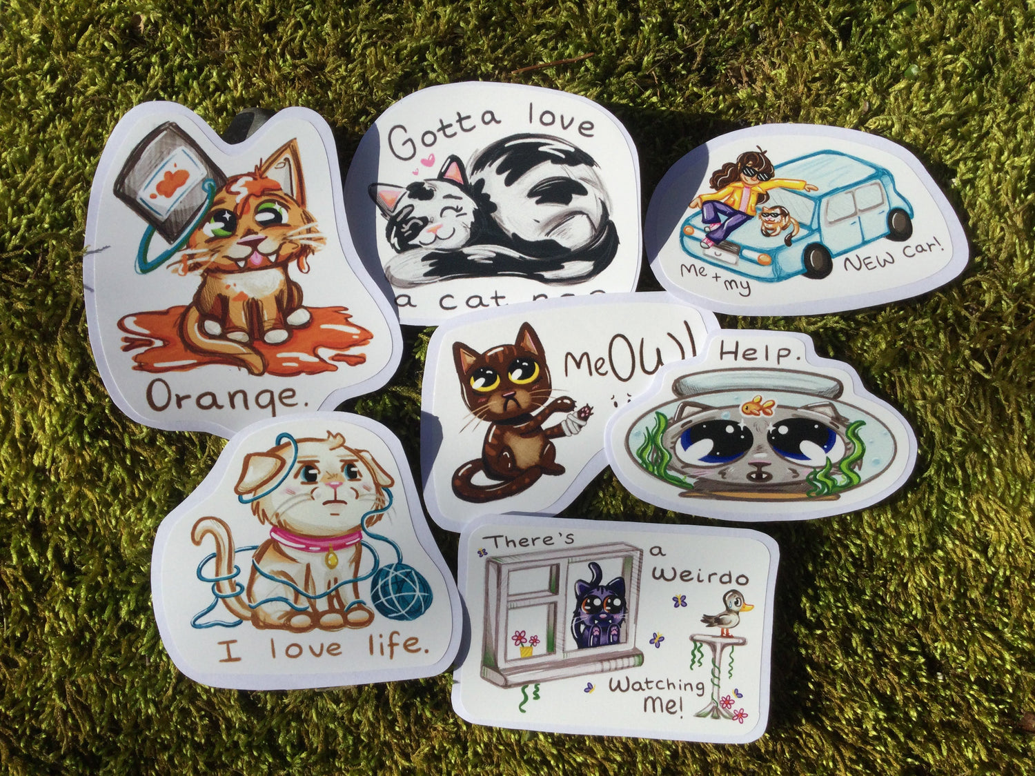 Cat Stickers