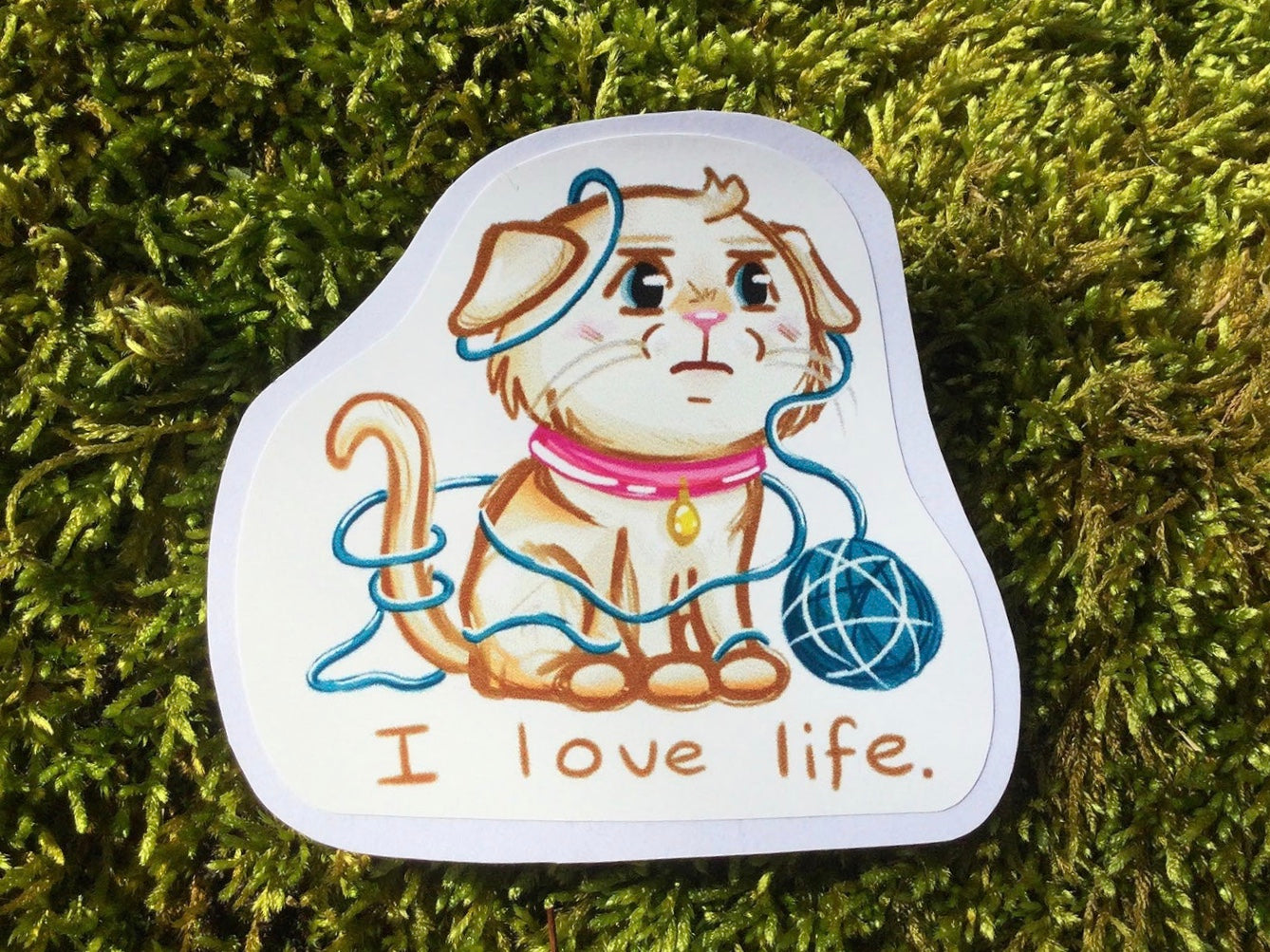 I love life - Vinyl sticker
