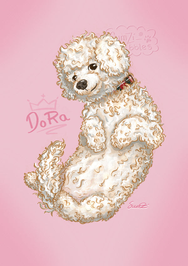Custom Pet Portrait — Stylised Digital Illustration