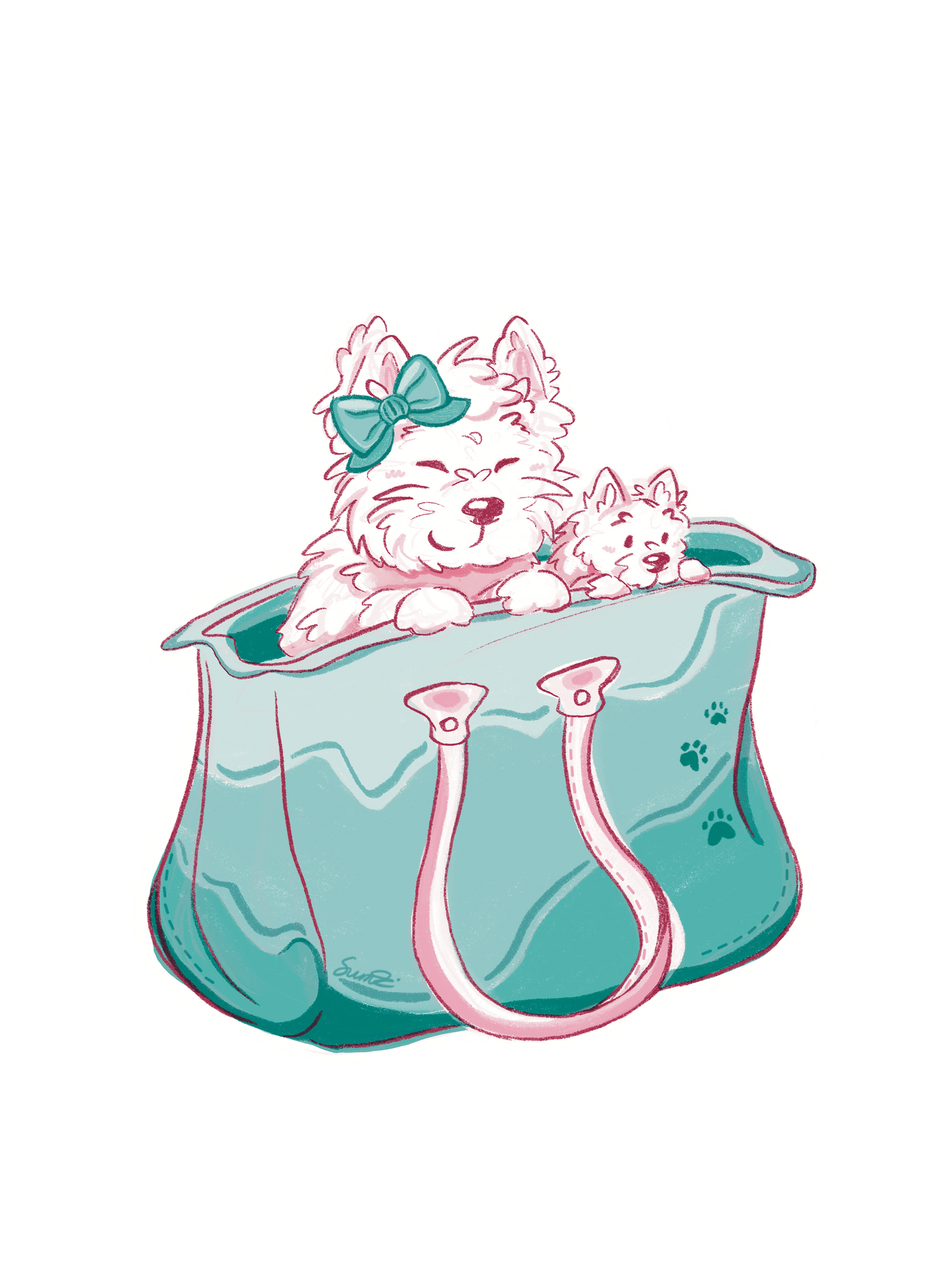 Westies - Sticker